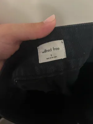 Wilfred Aritzia button fly cargo pants thumbnail 4