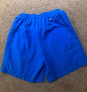 Blue Adidas boys shorts thumbnail 1