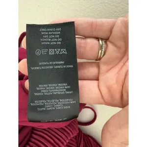Anthropologie Maeve Burgundy Purple-Pink Ribbed Sonata Wide-leg Jumpsuit 6 thumbnail 9