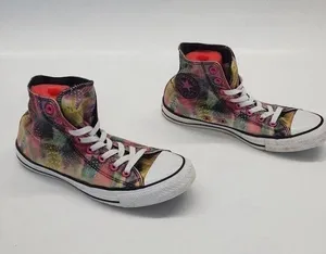 Converse Chuck Taylor All-Star Lace Up Shoes 9 Multi-Color EUC thumbnail 1