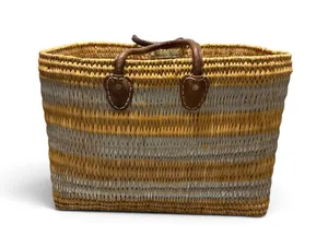 Club Monaco Straw Beach Tote thumbnail 1