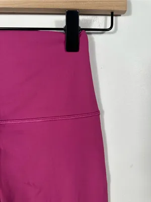 HeyNuts High Waisted Leggings‎ Women’s XS Pink Athletic Yoga Pants thumbnail 6