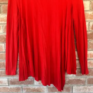 Free People Uptown Turtleneck Cutout Tunic Asymmetrical Shirt Ribbed Medium thumbnail 9