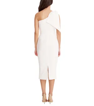 Dress the Population Tiffany One Shoulder Midi Dress thumbnail 2