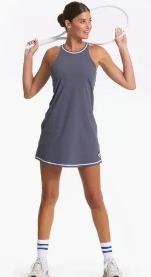 NWT Vuori Volley Dress in Azure size medium thumbnail 1