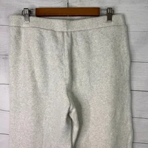 Haven Well Within Cozy Heather Gray Fleece Wide Leg Lounge Pants Sweatpants L thumbnail 5