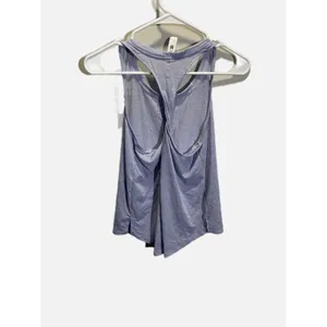 All in Motion Tank Top Women‎ XS Purple Racerback Twist Back Activewear Yoga Gym thumbnail 3