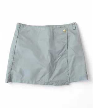 Oval Square Shine Mini Skirt Blue Small thumbnail 4
