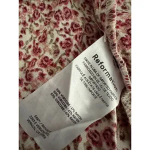 Reformation La Vie En Rose Floral Mini Skirt 0 thumbnail 3