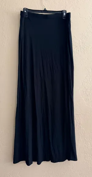 Matty M Black Maxi Skirt Size XL thumbnail 1