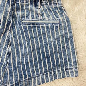 American‎ Eagle Stretch Highest Waist Mom Paper Bag Shorts Striped 00 thumbnail 12