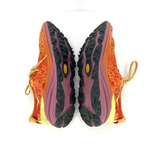 Hoka One One Speedgoat 6 Womens 9.5 Trail Running Shoes Orange Red Vibram thumbnail 6