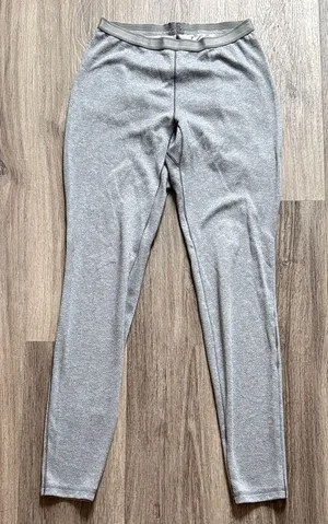 Patagonia Gray Leggings Activewear Capilene 3 Mid weight Layer Size XS thumbnail 1