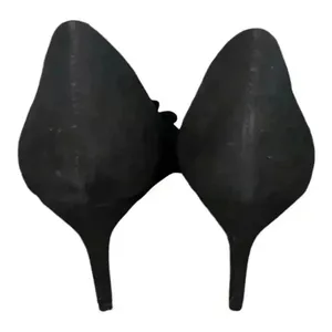 Journee Womens Black Ruffle Suede‎ Marek Pumps, Size 7 thumbnail 5
