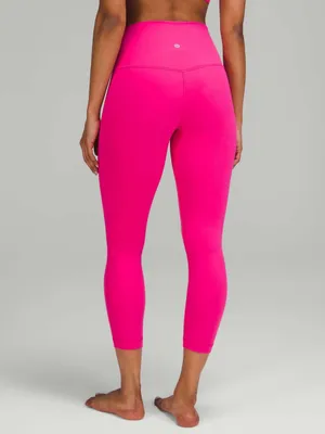 Lululemon Align High-Rise Crop 23" Sonic Pink Size 14 thumbnail 2