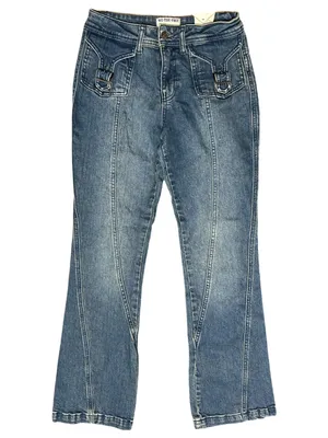 Free People We The Free NWT Women’s Size 26 Love Stone Mid Rise Bootcut Jeans thumbnail 5