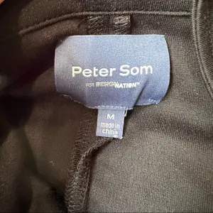 Peter Som‎ for Designnation Jersey Black Vest Size Medium M thumbnail 3