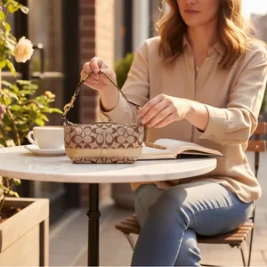 Coach Brown and Tan Women's Vintage Bag thumbnail 5