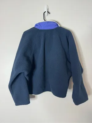 New Free People Hit the slopes pullover Colorblock Fleece jacket Small thumbnail 6