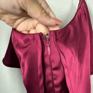Petal and Pup Bec + Bridge Vienna Popover Strapless Satin Midi Dress Size Us XL thumbnail 6