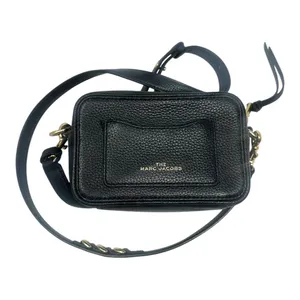 Marc Jacobs The Snapshot Crossbody Bag Black Leather Dalmatian Print thumbnail 4