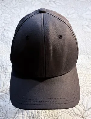 Lululemon Black Adjustable Performance Cap Tonal X Pattern Underbrim 💛 thumbnail 1