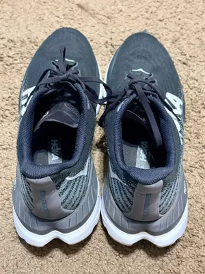 Women's Hoka One‎ One Mach 5 Training Shoes Black/Castlerock Size 10.5 10.5B thumbnail 3