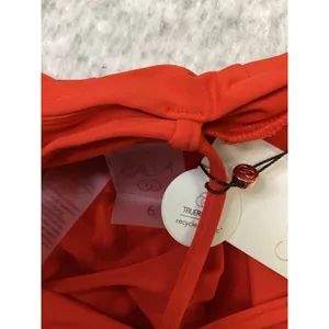 CALIA Triangle Strappy Back One Piece Swimsuit Fresh Red UPF 50+ Size 6 WSA15101 thumbnail 5