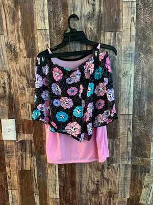 Disney NWT Nightmare Before Christmas Women's Tank Top and Shorts Pajama Set, 2-Piece, Size XL thumbnail 4