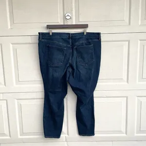 Old Navy Womens Jeans Blue Mid Rise Pop Icon Skinny Stretch Plus 24 thumbnail 3