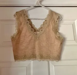 Pol Mocha Lace Bralette Cami thumbnail 1