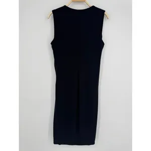 Honeylove‎ InnerPower Black Sleeveless Midi Dress 1X Shaping Slimming Flattering thumbnail 8
