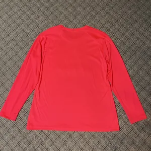 Badger Sport Coral Pink Orange Messiah Basketball Athletic Long Sleeve Top * L thumbnail 5