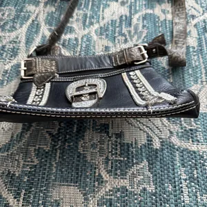 Western Crossbody Purse Womens Silver Buckle Rhinestone‎ Studded Cowgirl Bag thumbnail 4