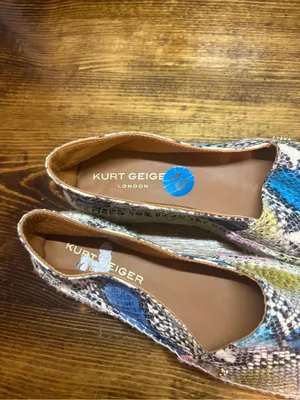 Kurt Geiger snakeskin print espadrilles size 10 thumbnail 6