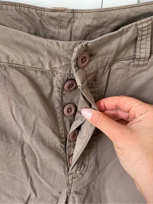 Free People We The Free Stand Up Barrel Chino Pants in Dusted Cocoa Brown NWT thumbnail 6
