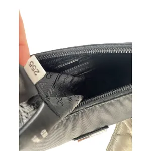Prada Re-Edition 2000 Re-Nylon Mini‎ Shoulder Bag Black thumbnail 14