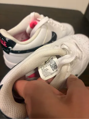 NEW Nike Court Vision Low Shoes Pink Swooshfetti DM8079 100 Women's Size 7.5 thumbnail 5