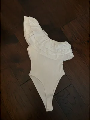 ZARA White Bodysuit thumbnail 4