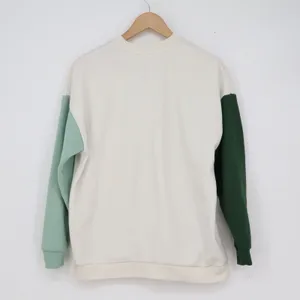 Isaac Morris Limited Big Sur Eagle Colorblock Sweatshirt Cream Green XS thumbnail 5