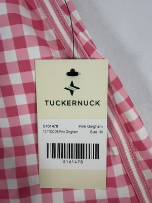Tuckernuck Karrie Golf Skort in Pink Gingham Size Medium thumbnail 3