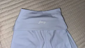 Shop fancy fold over leggings thumbnail 3