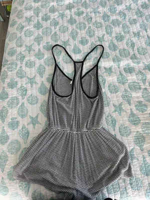 Striped Romper thumbnail 2