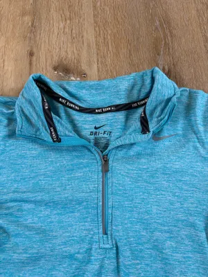 Nike Blue Quarter-Zip Pullover thumbnail 4