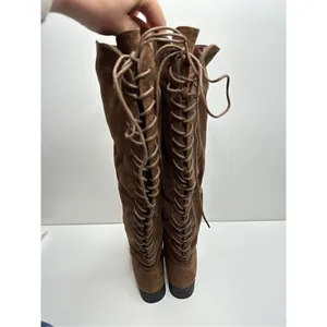 French Connection Over The Knee Boots‎ Womens 6 Brown Jasper Boot New thumbnail 7