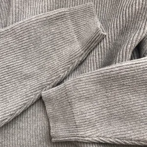 Alo Yoga Domain Rib Knit Crew Sweater Athletic Heather Grey M thumbnail 7