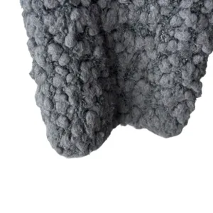 Barefoot‎ Dreams Boucle Hooded Chunky Knit Cardigan with Pockets Women's Sz L/XL thumbnail 3