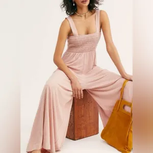 FREE PEOPLE Pink Homecoming Jumpsuit thumbnail 3