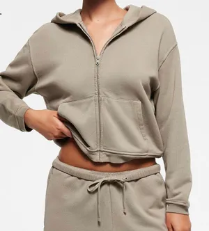 SKIMS NWT  Zip Up Hoodie thumbnail 1
