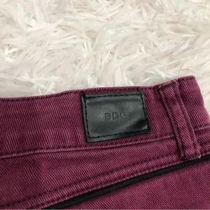 BDG Erin High Rise‎ 5 Pocket Shortie Shorts Purple 25 thumbnail 9